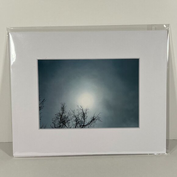Total Solar Eclipse April 8 2024 Photography Print 10in x 8in Mat NWT - Picture 1 of 2